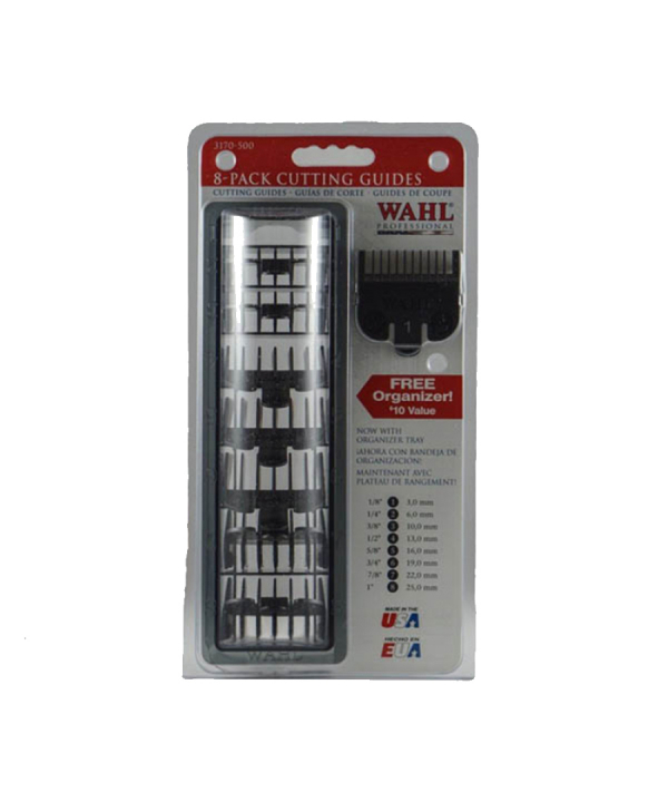 Набір насадок Wahl 8шт. Black 03170-517