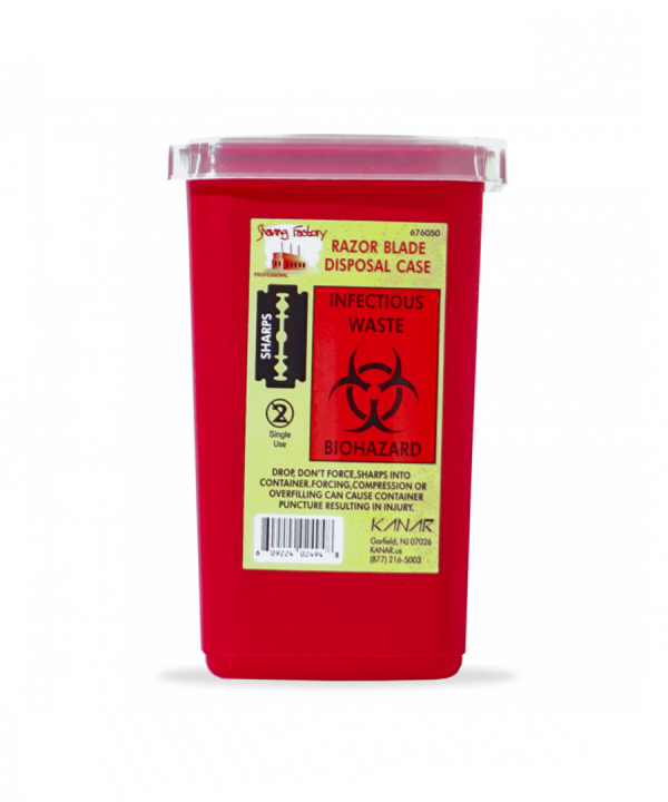 Контейнер для використаних лез Shave Factory RAZOR BLADE DISPOSAL CASE