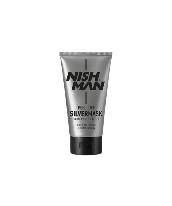 Срібна маска для лиця Nishman