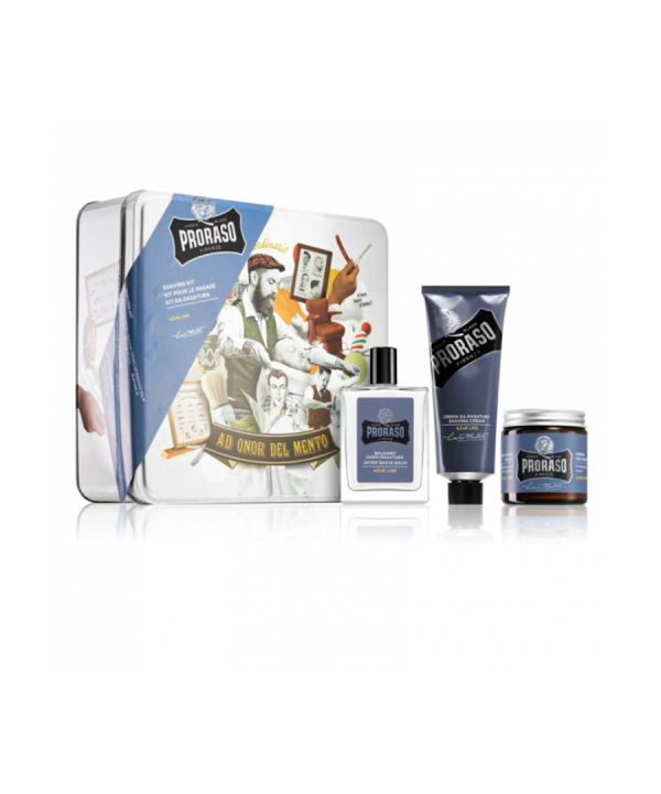 Подарунковий набір для бриття Proraso Shaving Kit Azur&Lime