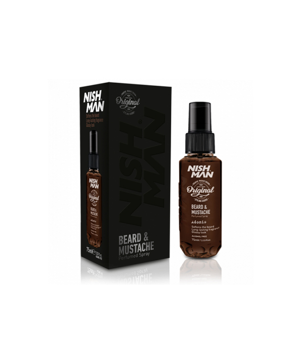 Парфум-спрей для догляду за бородою та вусами Adonis