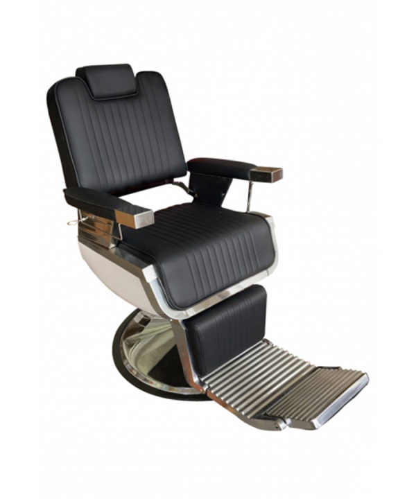 Барберське крісло Elegant Pro Black