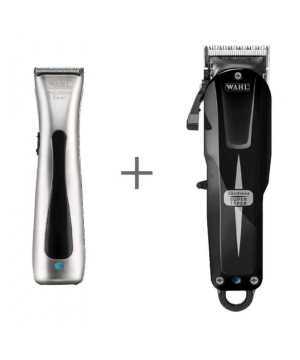  Набір машинка Wahl Super Taper Cordless Black та тример Wahl Beret 08592-017