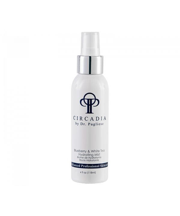 Зволожувальний спрей для обличчя «Чорниця та Білий Чай» Circadia Blueberry & White Tea Hydrating Mist
