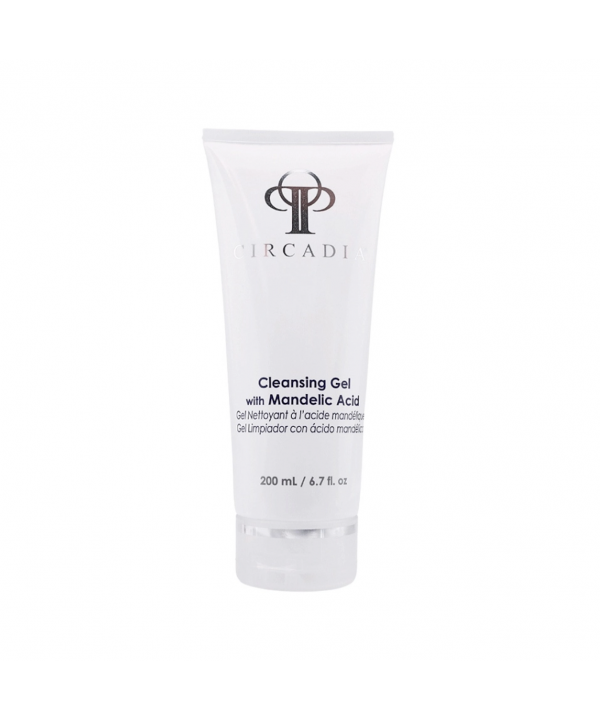 Гель з мигдалевою кислотою для очищення шкіри обличчя Circadia Cleansing Gel with Mandelic Acid