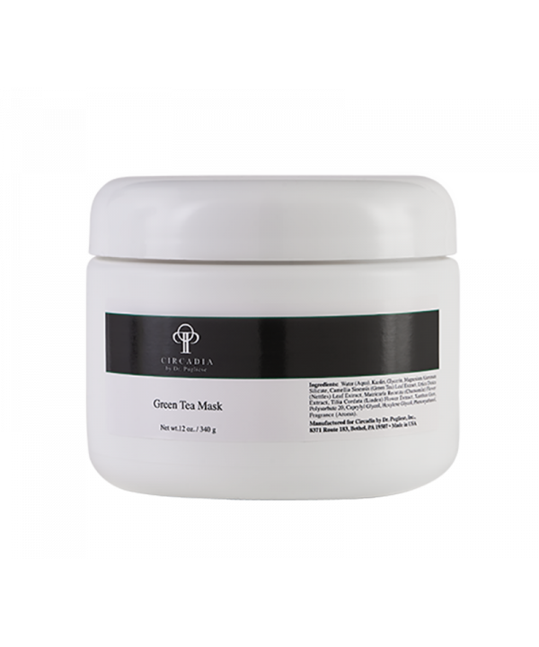 Маска для очищення шкіри обличчя «Зелений чай» Circadia Green Tea Mask 340mL