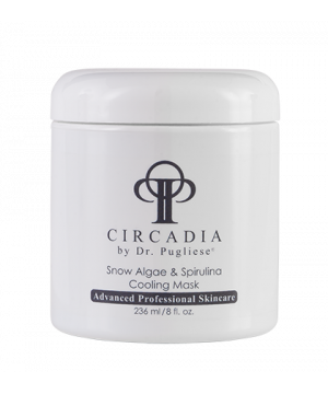Охлаждающая маска для лица из водорослей спирулина Circadia Snow Algae and Spirulina Cooling Mask 236mL
