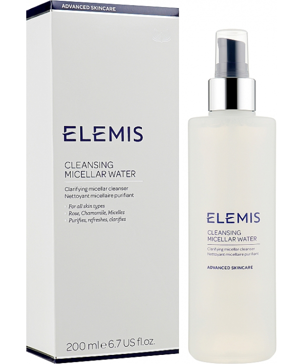 Очищающая мицелярная вода Elemis Cleansing Micellar Water 200mL