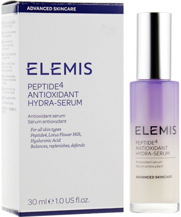 Антиоксидантна зволожуюча сироватка Elemis Peptide4 Antioxidant Hydra-Serum 30mL