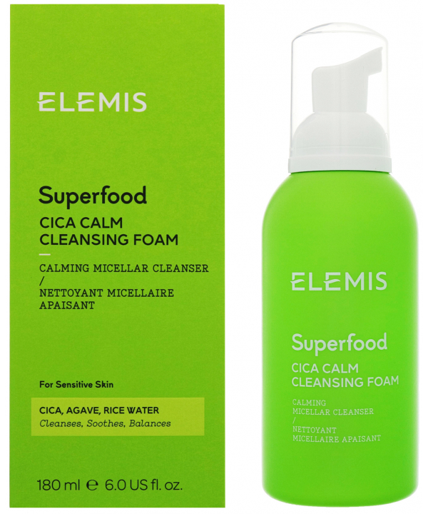 Пінка-очищувач Elemis Superfood Сica Calm Cleansing Foam 180mL