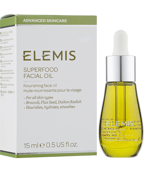 Поживна олія для обличчя Elemis Superfood Facial Oil 15mL