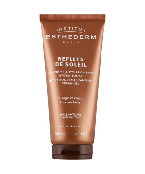 Крем-гель для автозасмаги Institut Esthederm Reflets de Soleil Tanning Cream Gel 200mL