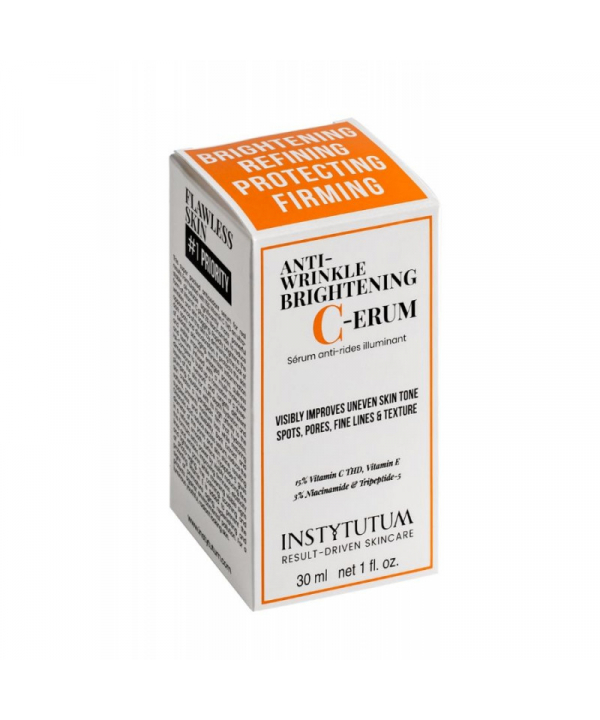 Суперконцентрований серум із вітаміном C Instytutum Anti-wrinkle brightening C-erum 30mL