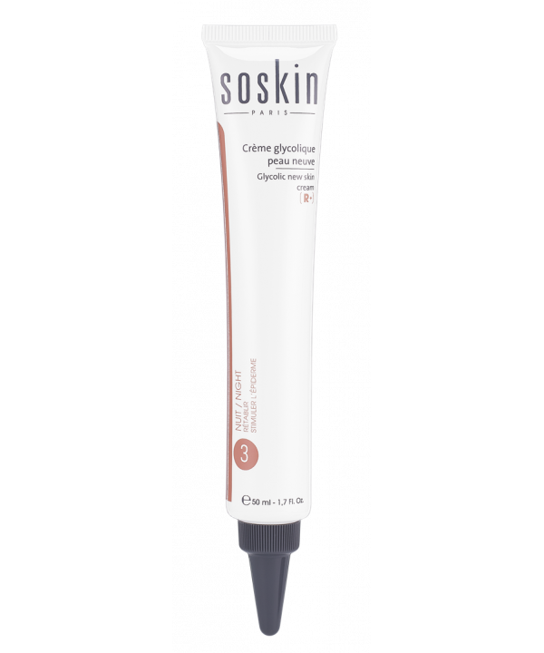 Крем-маска "Нова Шкіра" Soskin Glycolic new skin cream 50mL