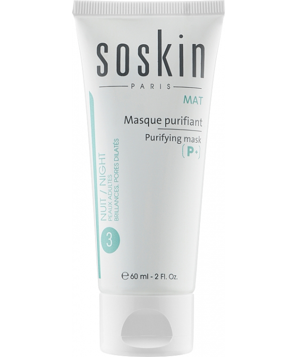 Очищуюча маска Soskin Purifying mask - combination or oily skin 60mL