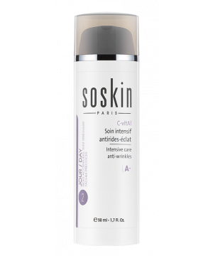 Інтенсивний крем від зморшок з вітаміном С та Ретинолом Soskin C-Vital intensive care anti-wrinkles 50mL
