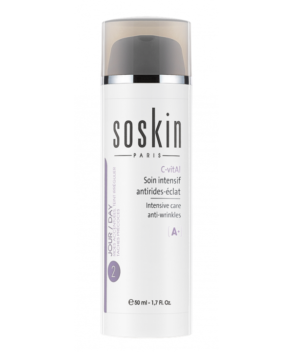 Інтенсивний крем від зморшок з вітаміном С та Ретинолом Soskin C-Vital intensive care anti-wrinkles 50mL