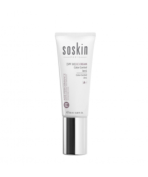 CC Крем 3 в 1 Бежевий Soskin CC CREAM Color Control 3 in 1 20mL