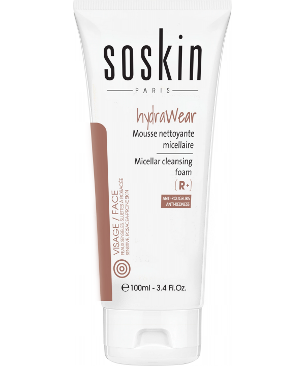 Очищуючий засіб Soskin HydraWear micellar cleansing foam 100mL