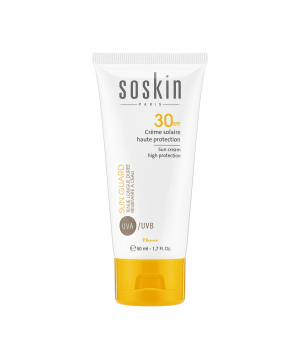 Сонцезахисний крем Soskin SPF 30 Sun cream high protection 50mL