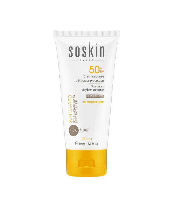 Сонцезахисний крем Soskin Sun cream SPF 50+ 50mL