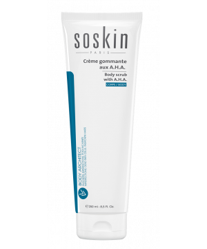 Скраб для тіла з АНА кислотами Soskin Body scrub+AHA 250mL