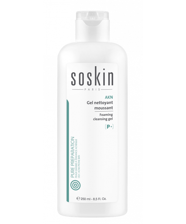 Очищуючий гель-пінка Soskin Foaming cleansing gel 250mL