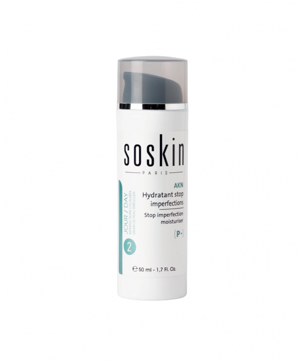 Зволожуючий крем для проблемної шкіри (AKN) Soskin Stop imperfection moisturizing 50mL
