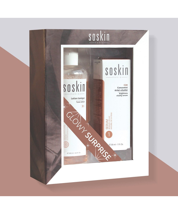 Набір «Зволоження та сяяння» Soskin Glowy Surprise